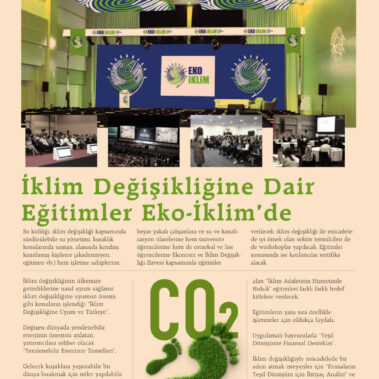 EKOİKLİM - Ekonomi ve İklim Değişikliği Zirvesi